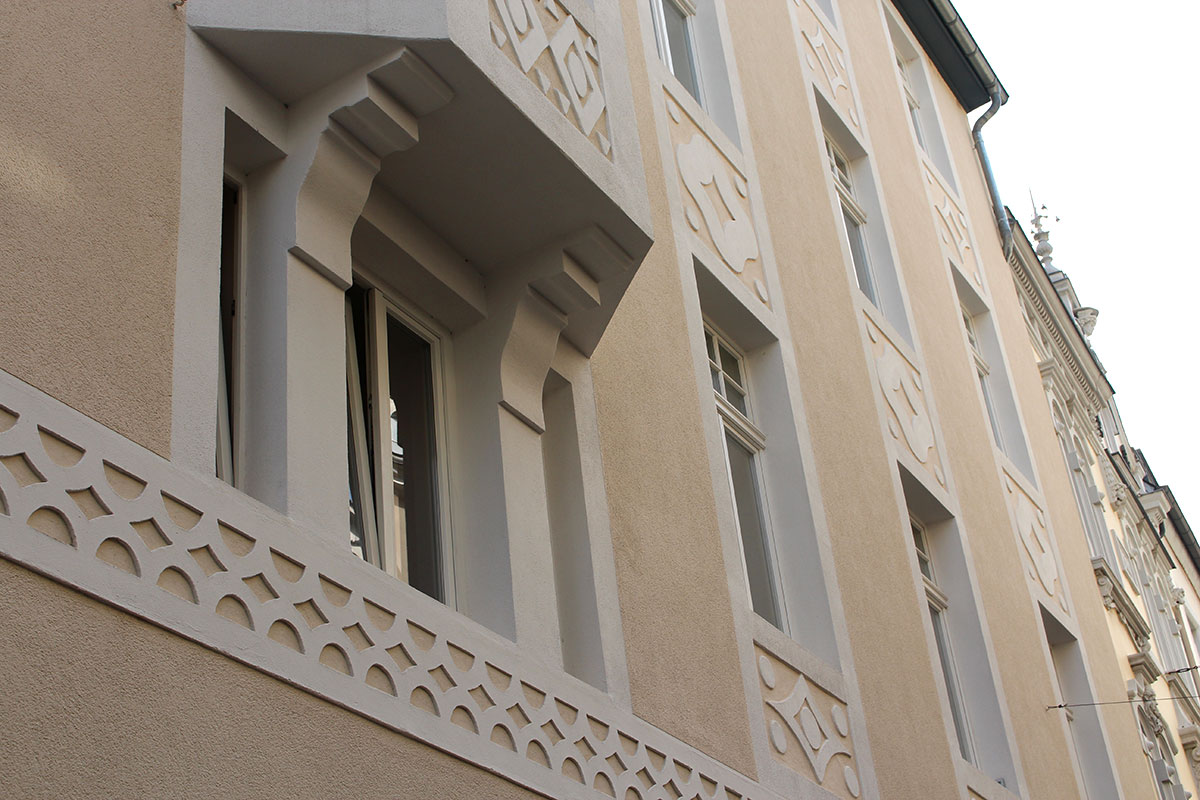 Fassadensanierung an historischem Altbau in Trier