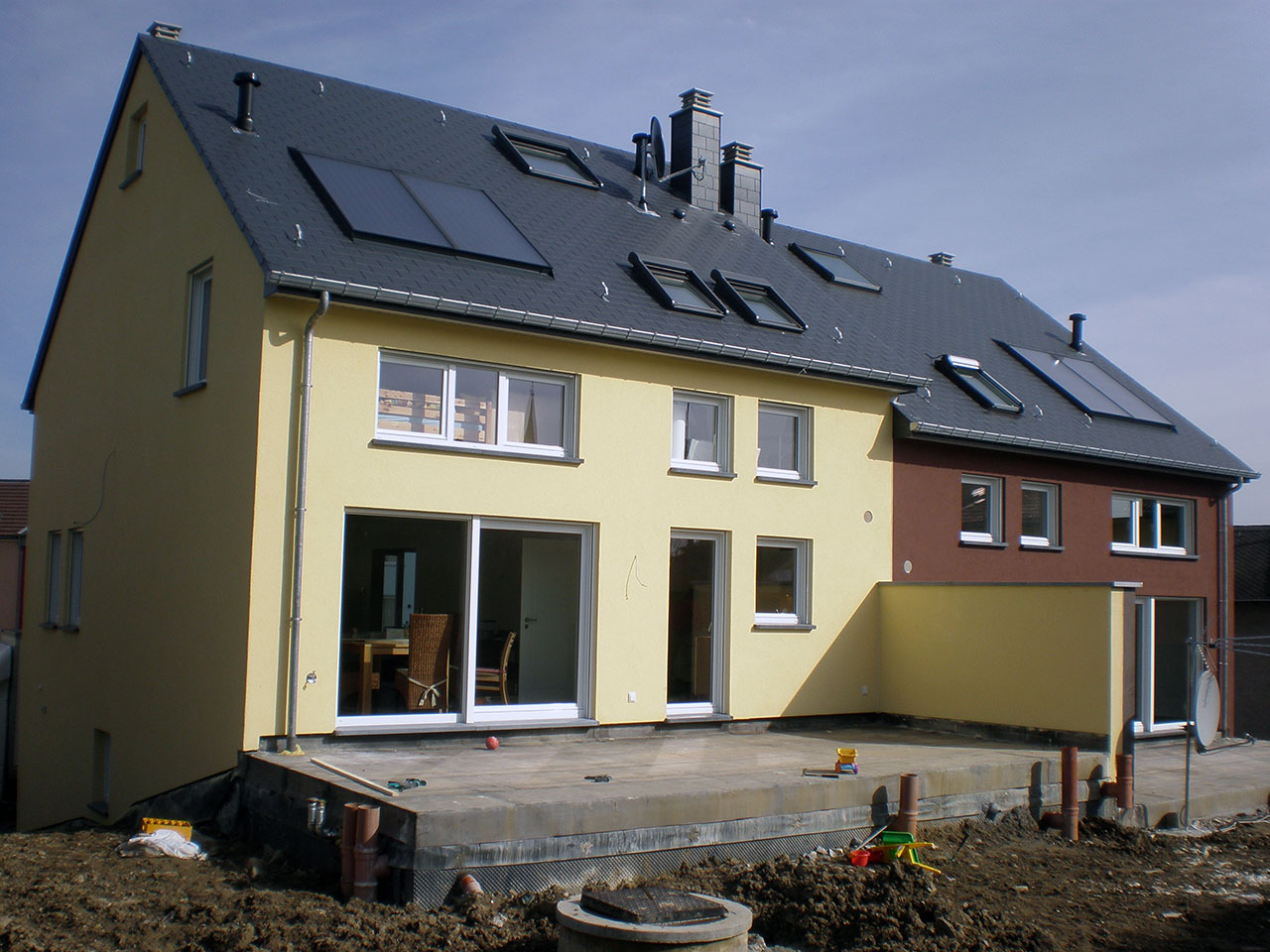 Wärme-Schutz-Fassade