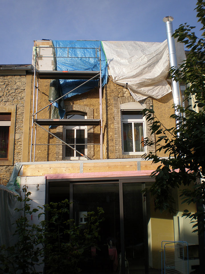 Restaurierung historischer Fassade