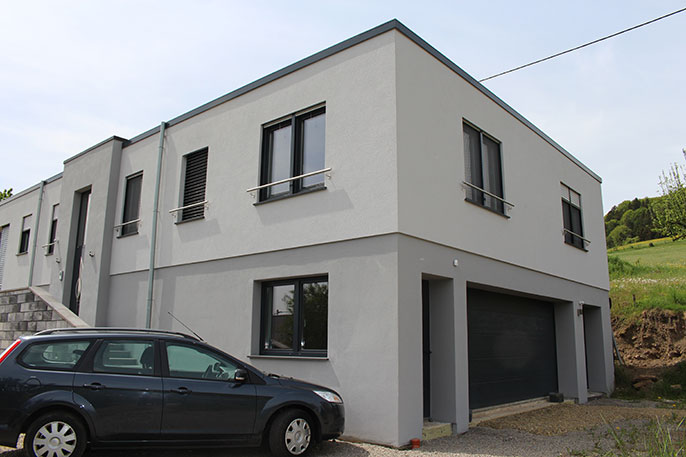 Außenputzarbeiten in Peffingen