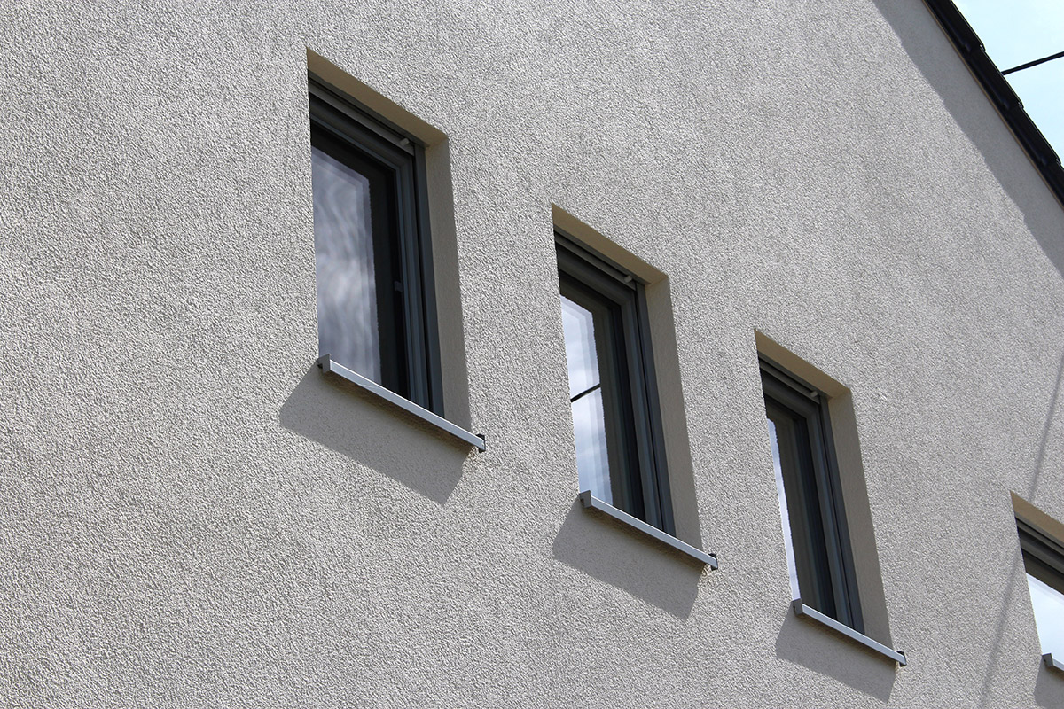 WDVS-Fassade in Ittel